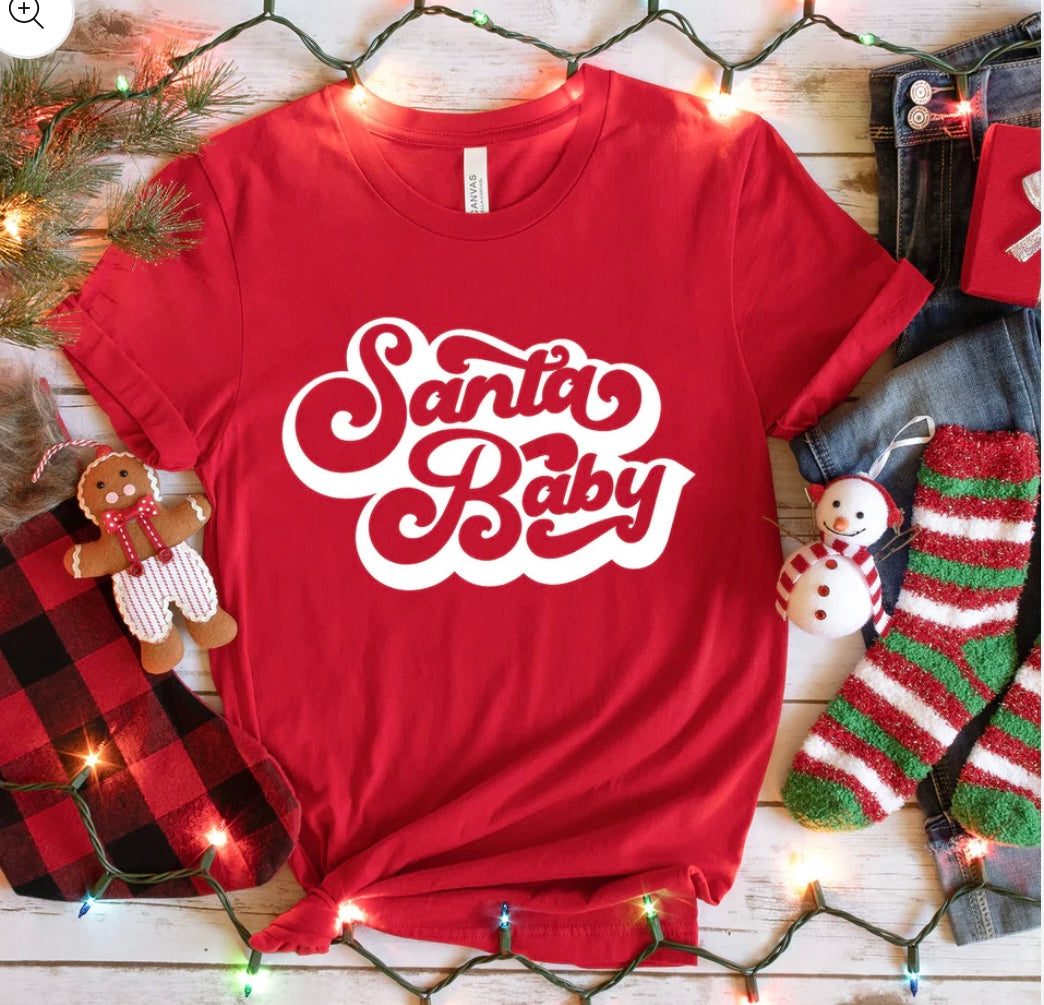 Santa Baby Long Sleeve Shirt